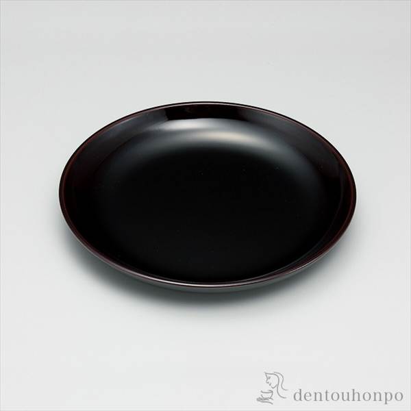 銘々皿 溜 5枚 ( 退職祝い 定年 和食器セット お皿 揃える 食器 和食 越前漆器 結婚 出産 内祝い 引き出物 金婚式 )