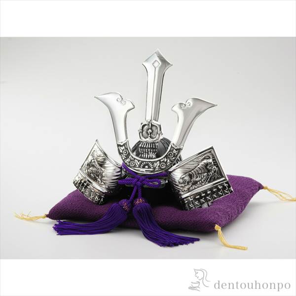 五月人形 ケース入り 兜飾り 六角勝輝 伊達政宗の兜 アクリルケース 幅