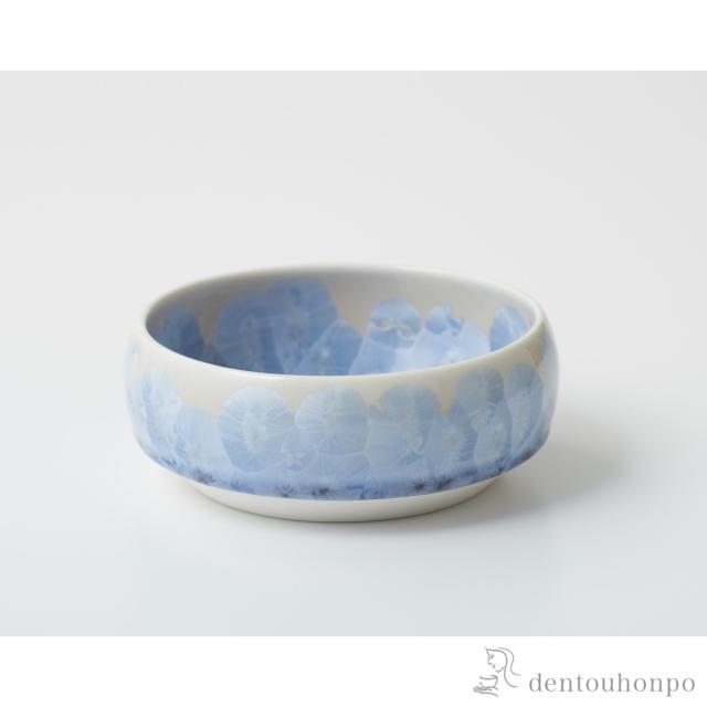 「送料無料」 ペット用フードボウル Paws bowl 花結晶 銀藤 S ( 清水焼 京焼 初任給 プレゼント 父の日 早割 猫用 犬用 ネコ )