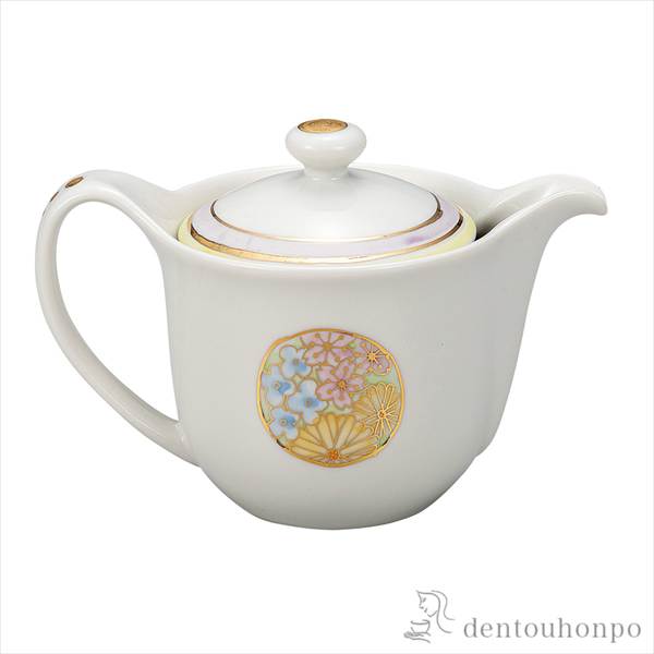 工房「ゆずりは」丸ポット 瀬戸焼 食贈り物 新品未使用】工房