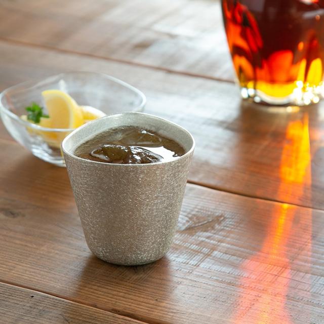 「送料無料」 ロックカップ SAI ( 能作 ビールグラス ビアグラス 保温 保冷 人気 高岡銅器 結婚 出産 内祝い 引き出物 ) 8,833円