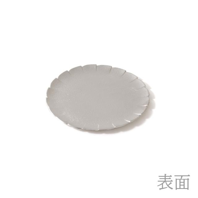 小皿 Edge S ( 能作 母の日 早割 プレゼント 初任給 プレート 醤油皿 豆皿 和食 洋食 高岡銅器 結婚 出産 内祝い 引き出物 )_1