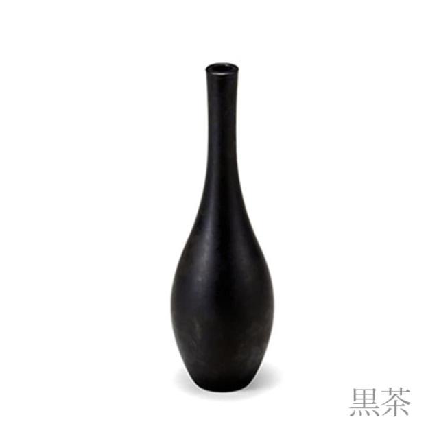 一輪差し 黒茶 ミニ ( 能作 初任給 プレゼント 父の日 早割 ガラス フラワーベース 花器 一輪挿し おすすめ 高岡銅器 周年 創立 上場 )