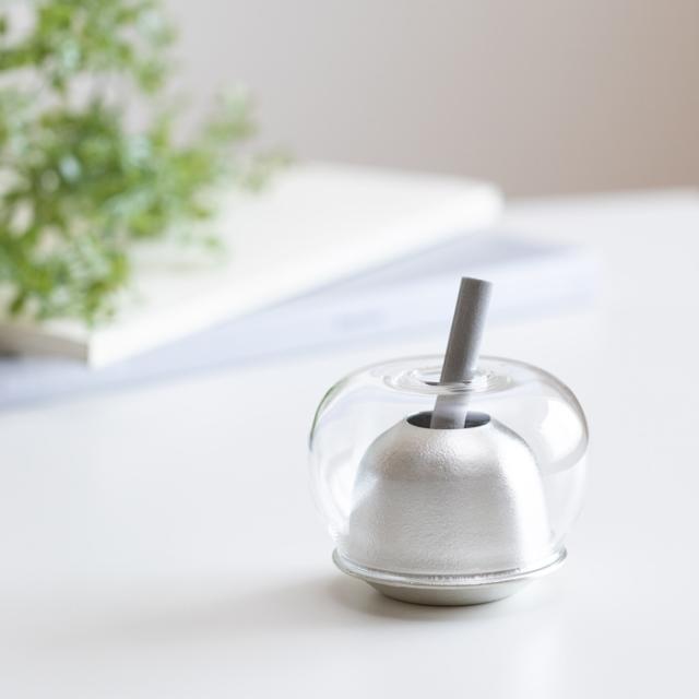 「送料無料」 アロマディフューザー りんご ( 能作 お香立て インセンス インテリア 雑貨 香皿 高岡銅器 結婚 出産 内祝い ) 送料無料」 アロマディフューザー りんご ( 能作 お香立て インセンス