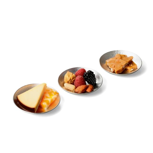 小皿セット すずこざら 3個入り ( 能作 母の日 早割 プレゼント 初任給 プレート 醤油皿 豆皿 和食 洋食 高岡銅器 結婚 出産 )