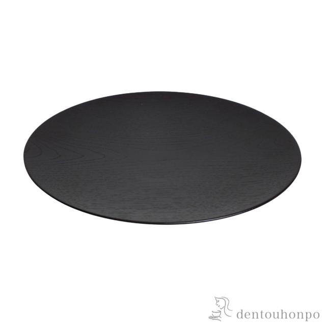木製浅盛皿 神代色 240mm ( 初任給 プレゼント 母の日 プレート おつまみ 料理 和食 洋食 山中漆器 結婚 出産 内祝い 引き出物 )