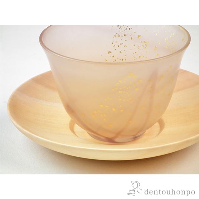 「送料無料」 木製茶托 白木塗 小 5客セット ( 初任給 プレゼント 父の日 早割 茶たく 湯のみ 湯呑み 日本茶 おすすめ 山中漆器 結婚 )_1