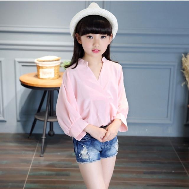 子供服 ブラウス ドルマンスリーブ Vネック 長袖 女の子 キッズ 春 秋 白色 ピンク 100 110 1 130 140 150 160の通販はau Pay マーケット ｓｕｎｆｌｏｗｅｒｋｉｄｓ