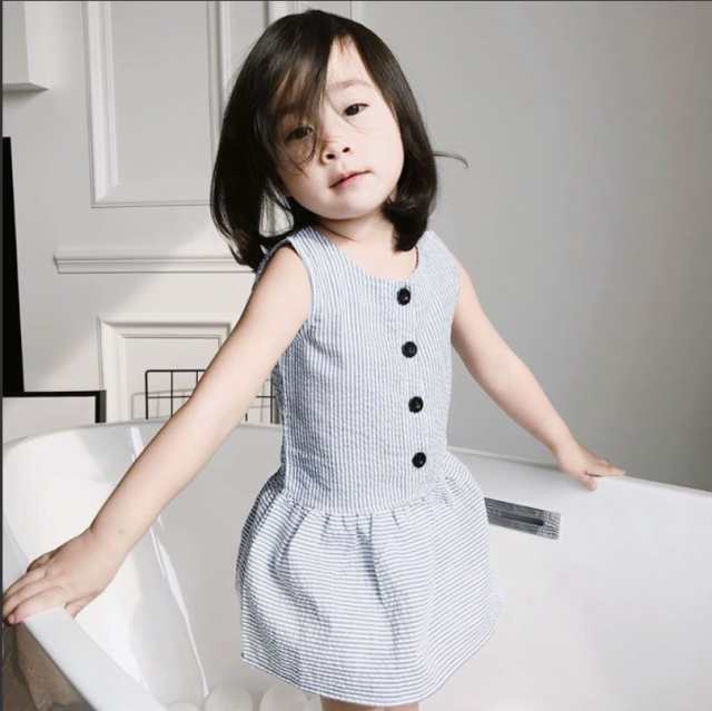 子供服 ワンピース ストラップ シンプルデザイン ノースリーブ ベビー服 キッズ服 女の子 夏 90 100 110 1 の通販はau Pay マーケット ｓｕｎｆｌｏｗｅｒｋｉｄｓ