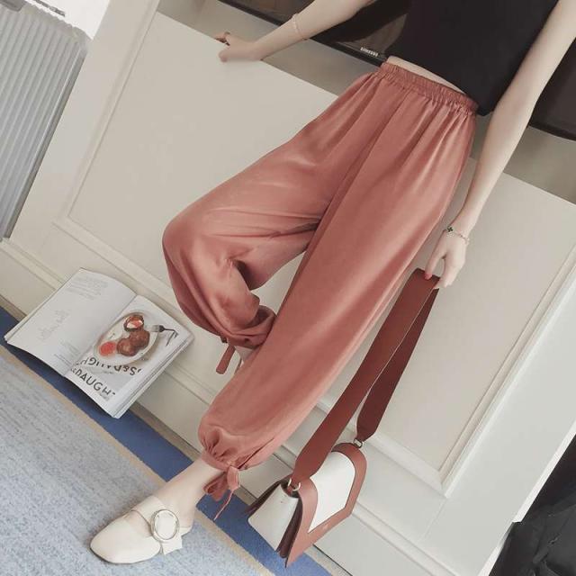 ゆったり サルエルパンツ カジュアル ウェア 春服 夏服 秋服 ズボン レディース ボトムス フェミニン 韓国 ファッションの通販はau Pay マーケット Aeka Clothet