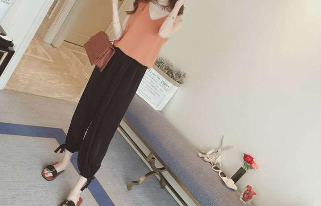 ゆったり サルエルパンツ カジュアル ウェア 春服 夏服 秋服 ズボン レディース ボトムス フェミニン 韓国 ファッションの通販はau Pay マーケット Aeka Clothet