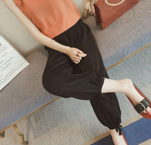 ゆったり サルエルパンツ カジュアル ウェア 春服 夏服 秋服 ズボン レディース ボトムス フェミニン 韓国 ファッションの通販はau Pay マーケット Aeka Clothet