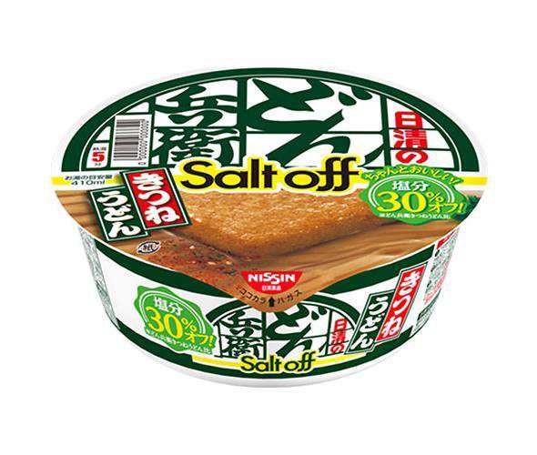 送料無料 日清食品 日清のどん兵衛 きつねうどん ソルトオフ 96g 12個入の通販はau Pay マーケット のぞみマーケット