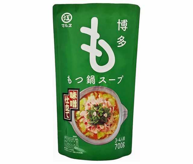 マルエ醤油 博多もつ鍋スープ 味噌仕立て 700g×12袋入｜ 送料無料の通販はau PAY マーケット - のぞみマーケット