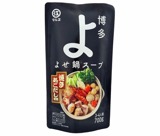 マルエ醤油 博多よせ鍋スープ 700g×12袋入｜ 送料無料の通販はau PAY マーケット - のぞみマーケット