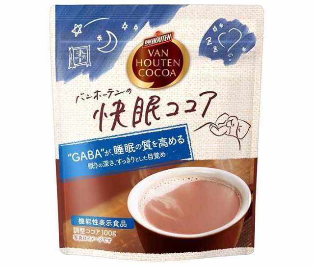 片岡物産 バンホーテンの快眠ココア 100g×12袋入｜ 送料無料