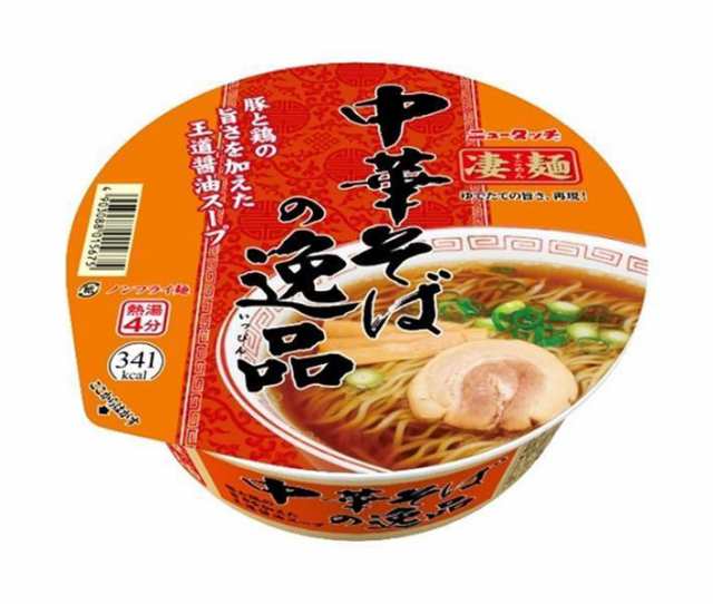 PAY　送料無料の通販はau　PAY　ヤマダイ　中華そばの逸品　ニュータッチ　凄麺　au　のぞみマーケット　116g×12個入｜　マーケット　マーケット－通販サイト