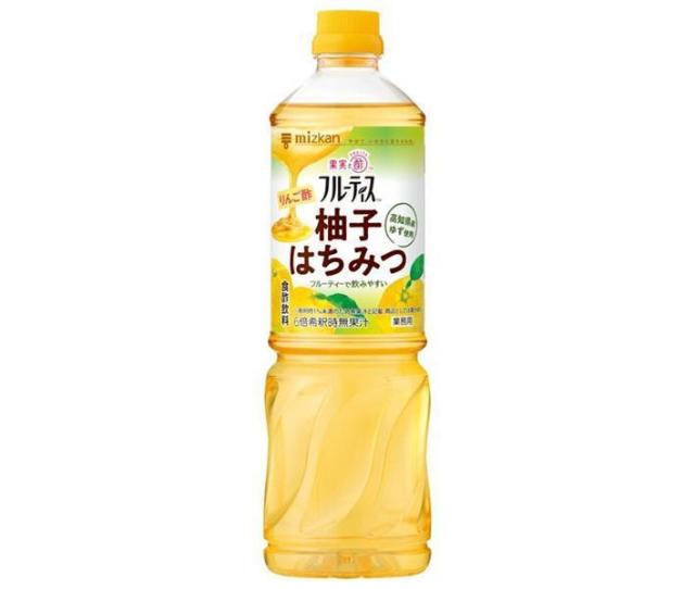 ミツカン 業務用 フルーティス りんご酢柚子はちみつ 1000mlぺットボトル×8本入×(2ケース)｜ 送料無料の通販は