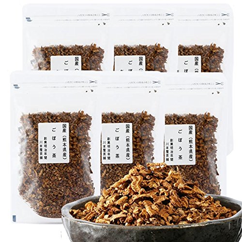 ごぼう茶 国産 送料無料 大容量お得セット 国産の濃いごぼう茶 70g×6袋セット 420ｇ  牛蒡茶 送料無料 水溶性植物繊維豊富 ポリフェノールの通販は 5,400円
