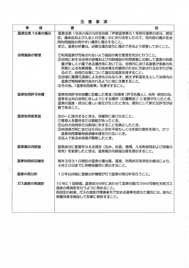 【温泉宅配】【北陸・福井 あわら温泉 グランディア芳泉 】泉質と効用:アルカリ性単純温泉。適応症は、自律神経不安定症、不眠症、うつ状態ほか_4