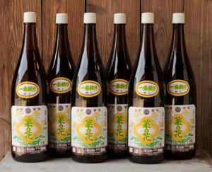 【ギフトにも最適】【送料無料】コヤマダ（小山田産業）の菜種（なたね）油一升瓶6本詰め合わせ（箱入）完全無添加・無農薬、100％国産菜
