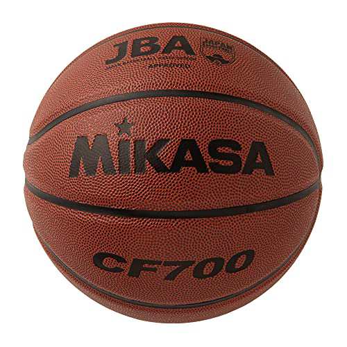 ミカサ(MIKASA) バスケットボール 日本バスケットボール協会検定球 7号 (男子用・一般・社会人・大学・高校・中学) 人工皮革 茶 CF700