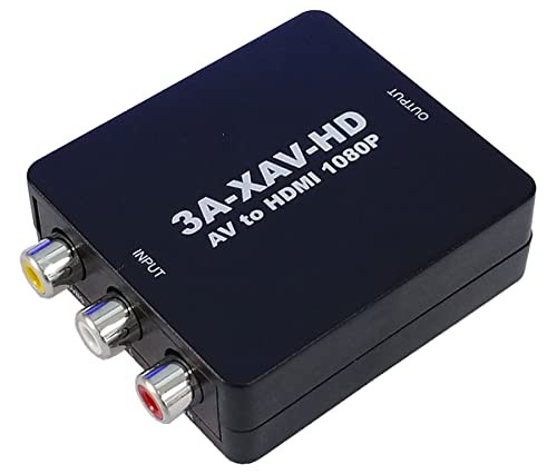 3Aカンパニー レトロコンバーターAV AV to HDMI変換コンバーター 3A-XAV-HD