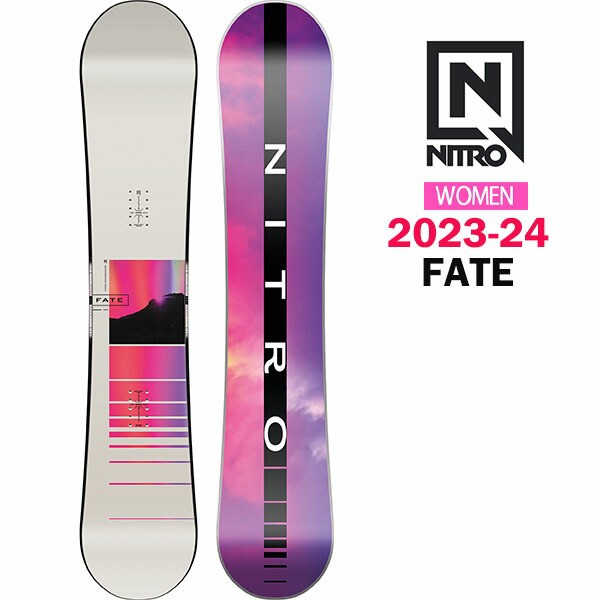 40%OFF!!! 23-24 NITRO SNOWBOARD FATE 2024 ナイトロ スノーボード フェイト 正規品 送料無料  ウィンタースポーツ