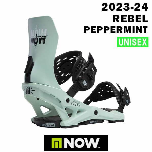 23-24 NOW SNOWBOARD BINDING REBEL MINT 2024 ナウ スノーボード