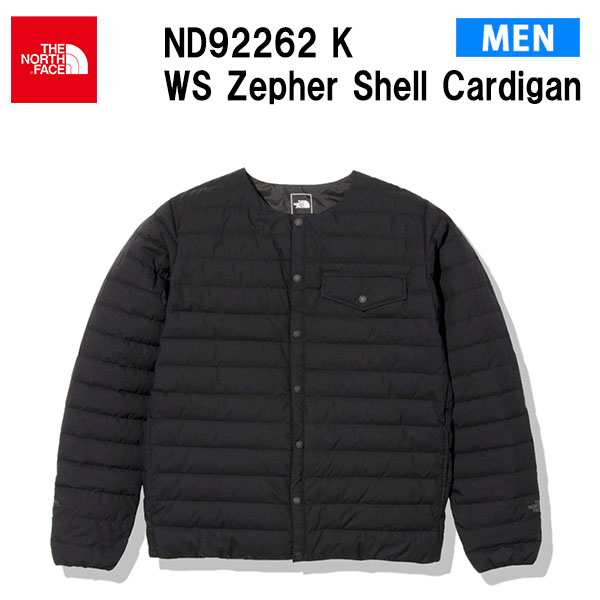 22fw ノースフェイス ウィンドストッパーゼファーシェルカーディガン メンズ WS Zepher Shell Cardigan ND92262  カラー K THE NORTH FACE｜au PAY マーケット