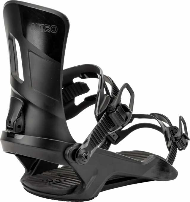 24-25 NITRO SNOWBOARD BINDING RAMBLER ULTRA BLACK 2024 ナイトロ スノーボードバインディング ランブラー ウルトラブラック 正規品 送