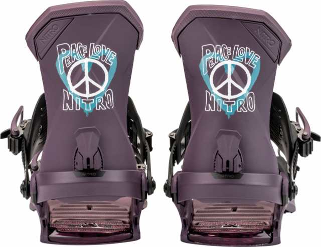 24-25 NITRO SNOWBOARD BINDING TEAM Peace Love Nitro 2024 ナイトロ スノーボードバインディング チーム ピースラブナイトロ 正規品 送