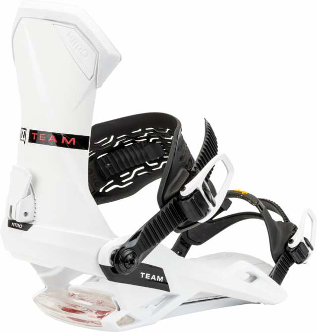 24-25 NITRO SNOWBOARD BINDING TEAM WHITE 2024 ナイトロ スノーボードバインディング チーム ホワイト 正規品 送料無料