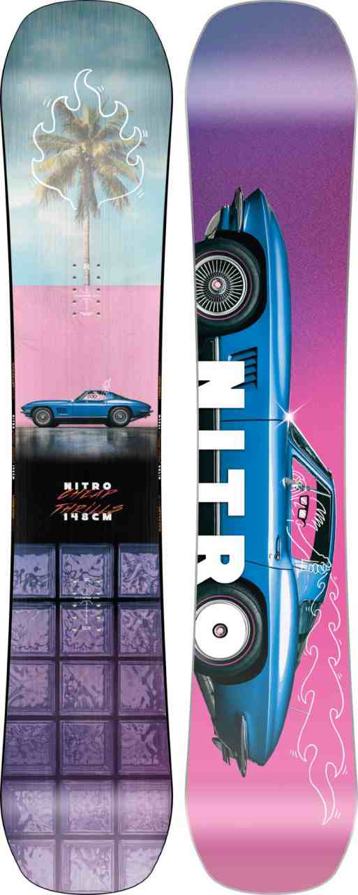SALE!40%OFF!24-25 NITRO SNOWBOARD CHEAP THRILLS 2025 ナイトロ スノーボード チープスリル 148 152 正規品 送料無料