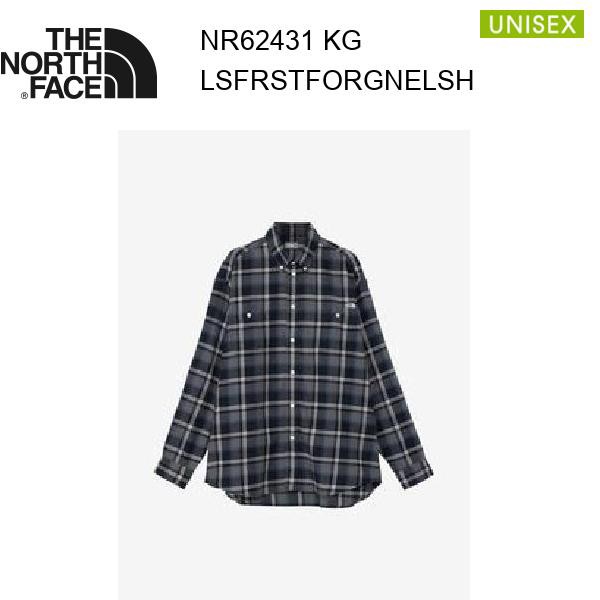 24fw ザ・ノース・フェイス ロングスリーブ フロストフォージ フランネルシャツ ユニセックス NR62431 カラー KG THE NORTH FACE 正規