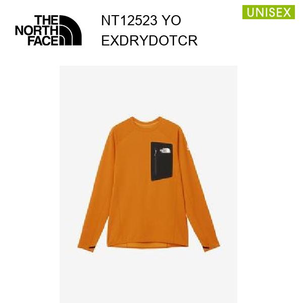 25fw ザ・ノース・フェイス エクスペディションドライドットクルー ユニセックス  NT12523  カラー YO THE NORTH FACE 正規品