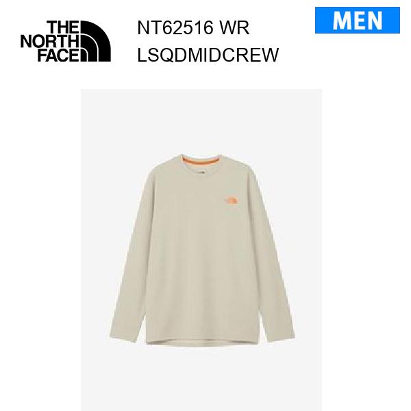 【メール便】25fw ザ・ノース・フェイス ロングスリーブキューディーミッドクルー メンズ  NT62516  カラー WR THE NORTH FACE 正規品