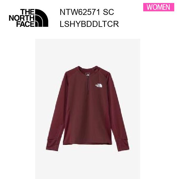 25fw ザ・ノース・フェイス ロングスリーブハイブリッドドライドットライトクルー レディース  NTW62571  カラー SC THE NORTH FACE 正規品