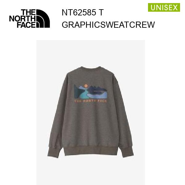 25fw ザ・ノース・フェイス グラフィックスウェットクルー ユニセックス  NT62585  カラー T THE NORTH FACE 正規品