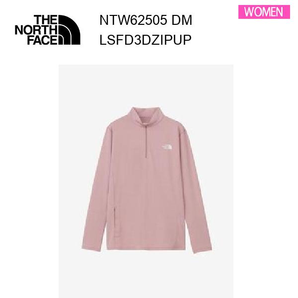 【メール便】25fw ザ・ノース・フェイス ロングスリーブフラッシュドライスリーディージップアップ レディース  NTW62505  カラー DM THE NORTH FACE 正規品