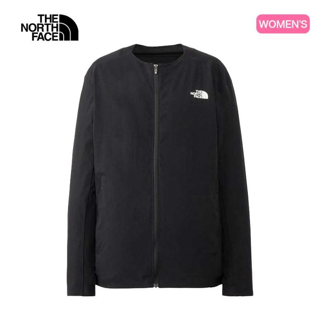 26ss ザ・ノース・フェイス フレキシブルラウンドネックジャケット レディース NPW22582 カラー K THE NORTH FACE 正規品