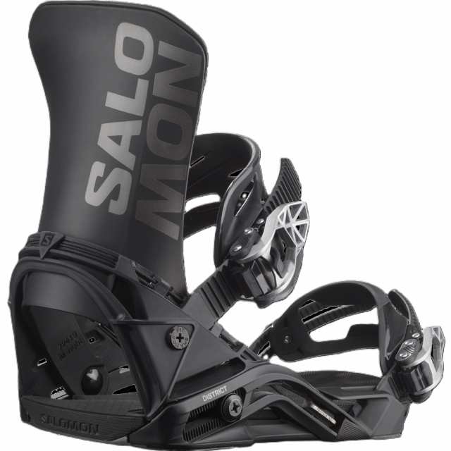 24-25 SALOMON SNOWBOARDBINDING DISTRICT Black 2025 サロモン スノーボードバインディング ディストリクト ブラック 正規品 送料無料