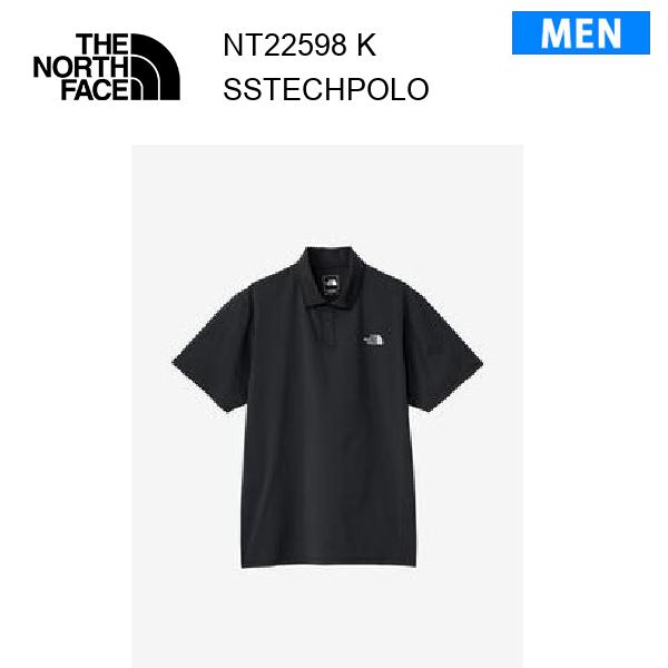 【メール便】26ss ザ・ノース・フェイス ショートスリーブテックポロ メンズ  nt22598  カラー k THE NORTH FACE 正規品