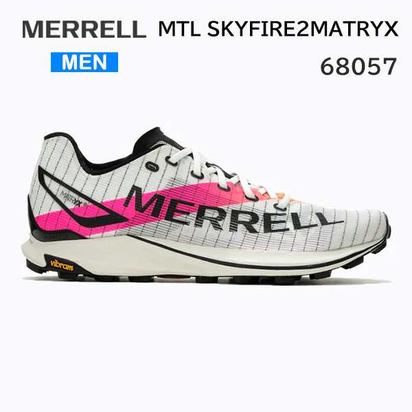 MERRELL メレル シューズ メンズ MTL SKYFIRE2MATRYX カラー ホワイト/マルチ 068057 トレイルランニング スニーカー 正規品