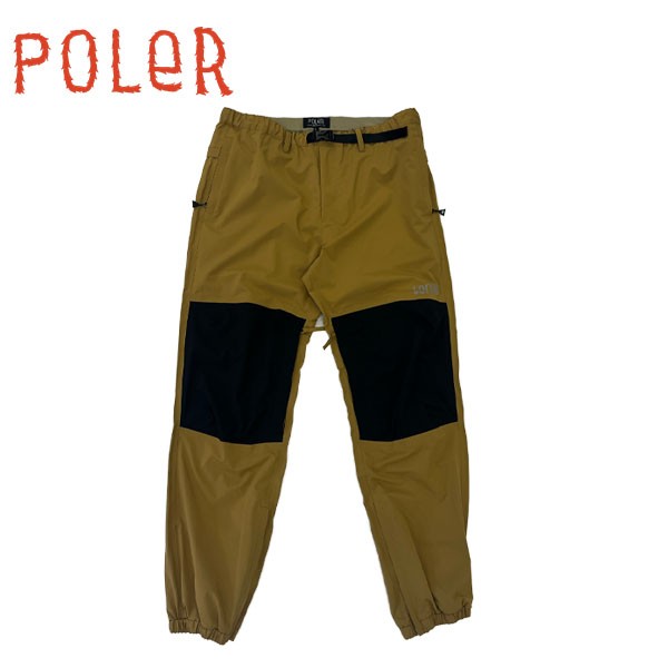 2023 ポーラー Poler 23-24 スノーボード SNOWBOARD PANT パンツ 233MCV0002BEG 3.0L STORM PROOF SHELL PANTS カラー BEG 送料無料