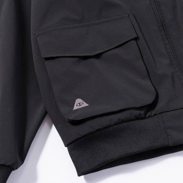 25-26 AFD POLER 3.0L SHELL BOMBER JACKET BLACK AFD ポーラー 3.0L シェルボンバージャケット ブラック 正規品 スノーボートウェア