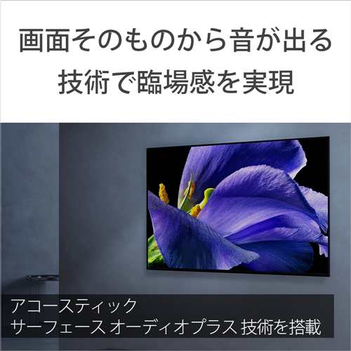 無料長期保証】ソニー KJ-65A9G 65V型 有機ＥＬテレビ BRAVIAの通販は