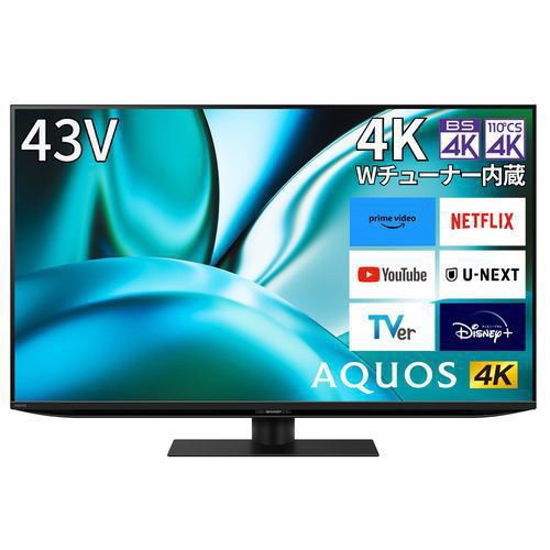 【推奨品】シャープ 4T-C43FN2 43v型 液晶テレビ AQUOS ４K 4TC43FN2