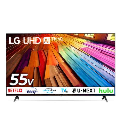 LG Electorinics Japan 55UT8000PJB 液晶テレビ 55V型 ／4K対応 ／BS 4Kチューナー内蔵 ／YouTube対応 ／Netflix対応 ブラック