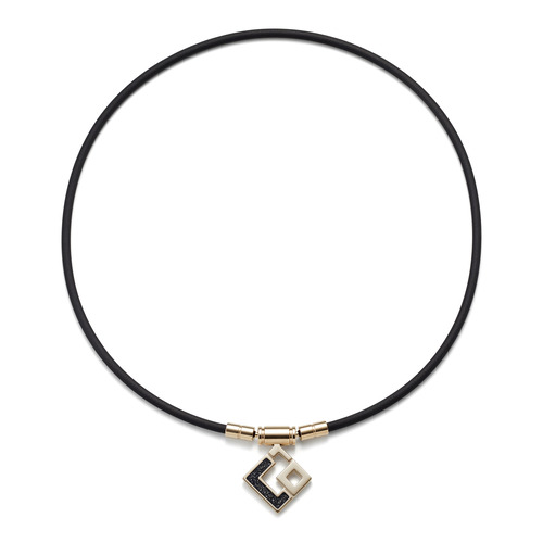 コラントッテ DAAAI1014 TAO ネックレス スリム AURA mini Lサイズ47cm ブラックラメ